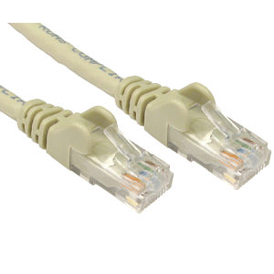CAT5e Economy Network Cable, 0.25m, Grey