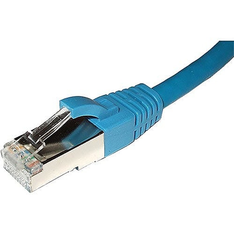 CAT6 F/UTP Shielded LSZH Patch Lead, 5m, Blue