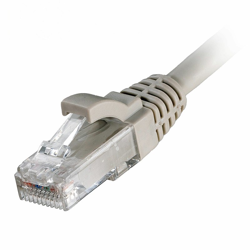 CAT6 LSZH Ethernet Lead 24AWG Snagless, 1.5m, Grey