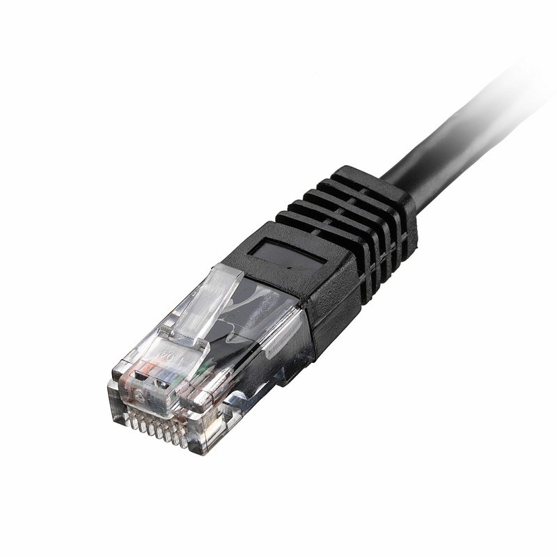 CAT6 PoE++ Patch Lead 24AWG Moulded Boot 100 Pack