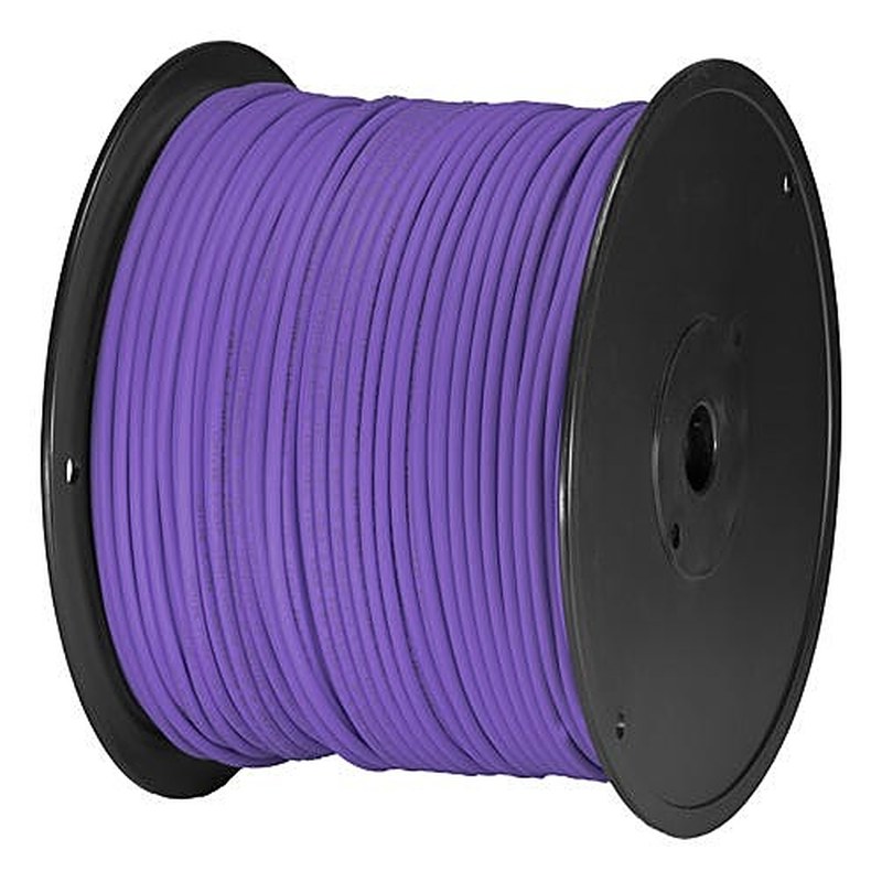 CAT6 U/UTP Stranded Network Cable Reel PVC 24AWG, 305m, Violet