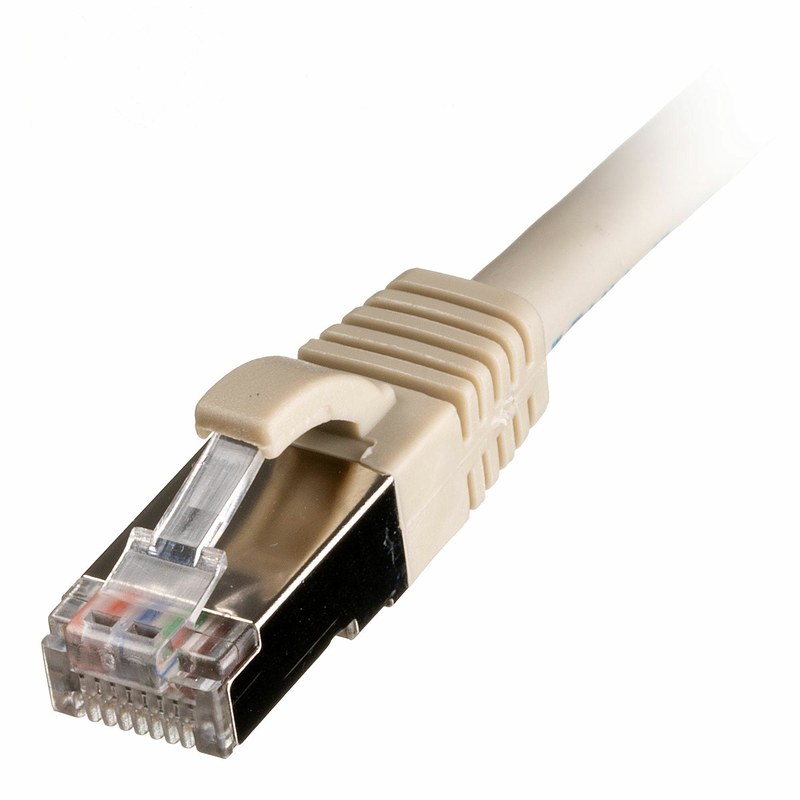 CAT6A S/FTP LSZH Patch Lead Snagless 10Gb, 0.3m, Grey