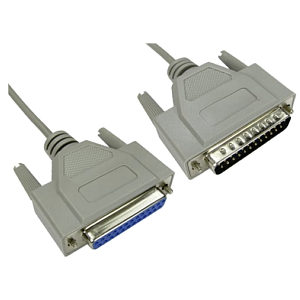 D25 Male to D25 Female Serial Extension Cable - 5m