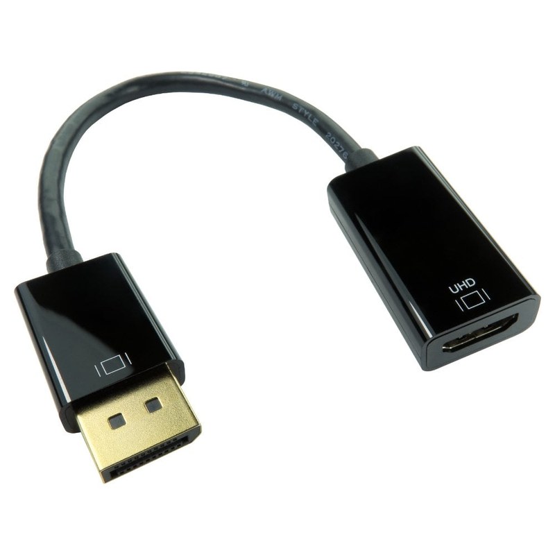 DisplayPort to HDMI Adapter 4K 60Hz 15cm