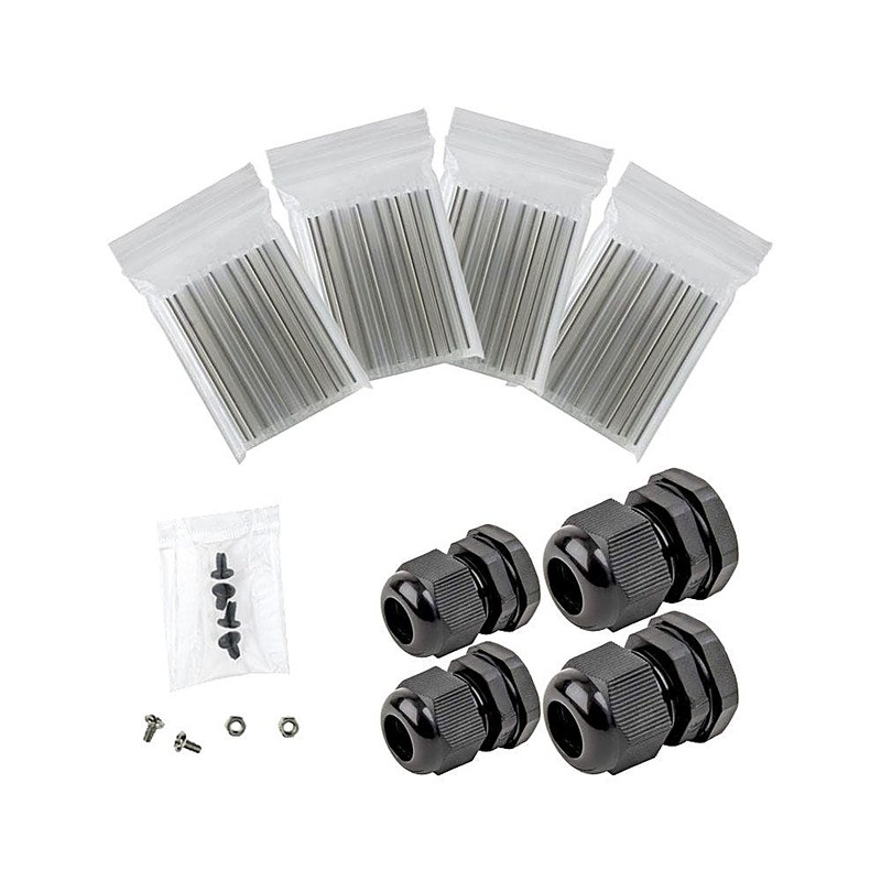 Fibre Patch Panel Cable Management Kit with Glands