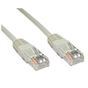 CAT6 Ethernet Cable UTP Full Copper, 25m, Grey