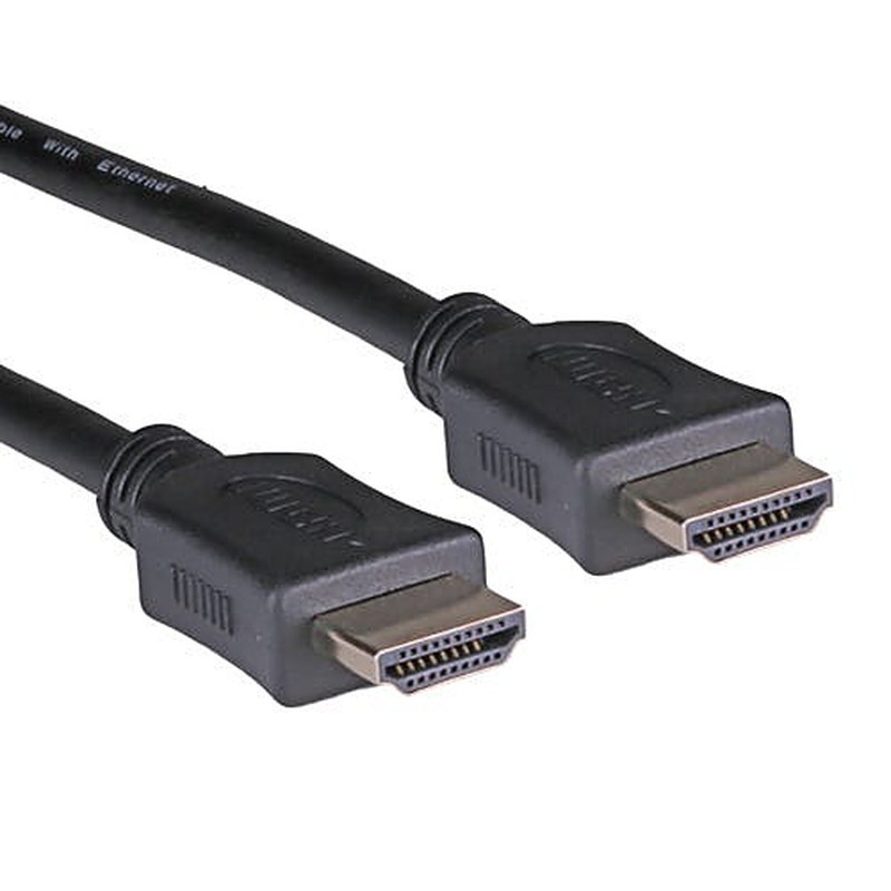 HDMI Lead High Speed with Ethernet 4K Black