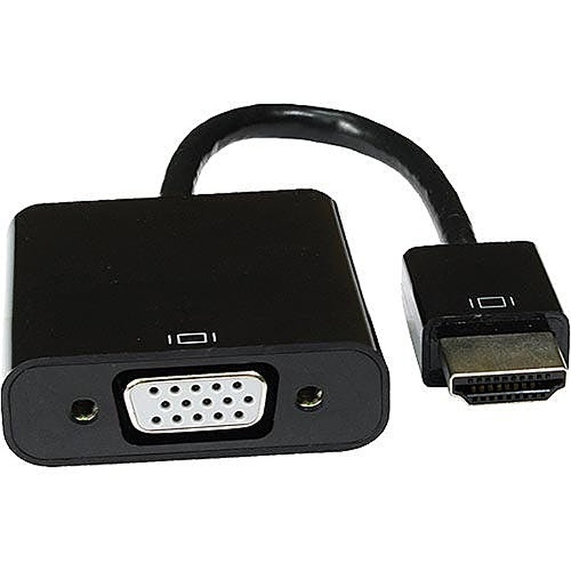 HDMI to VGA Adapter with 3.5mm Audio