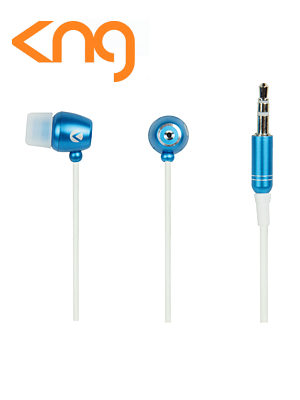 KNG Cyclone Blue Inner Tornado Earphones KNG-2130