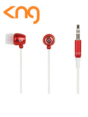 KNG Cyclone Red Inner Tornado Earphones KNG-2140
