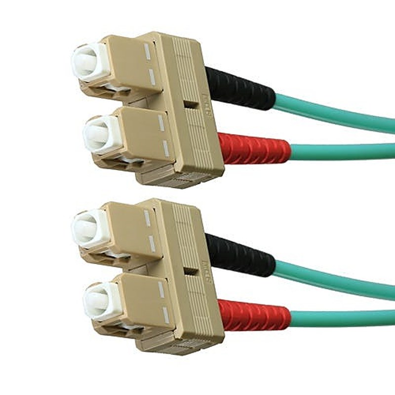 OM3 SC-SC Multimode Duplex Fibre Patch Lead