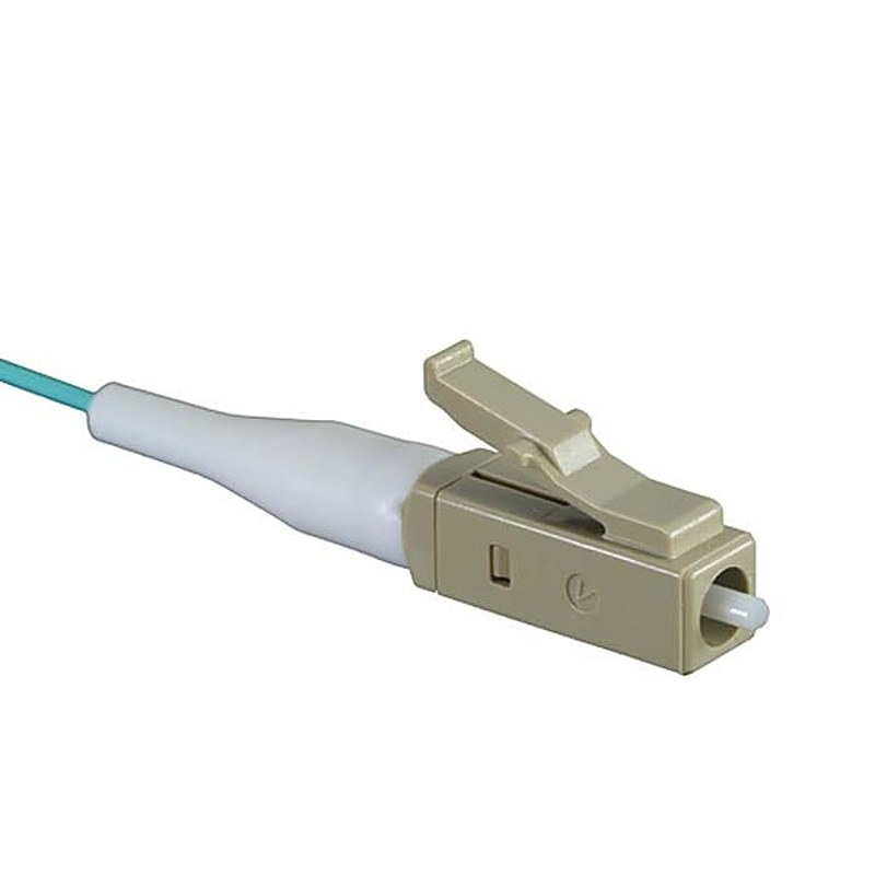 OM4 LC Fibre Pigtail 1m 12 Pack, x12, Aqua