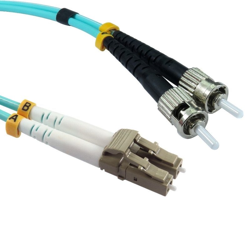 LC-ST OM4 Fibre Optic Network Cable