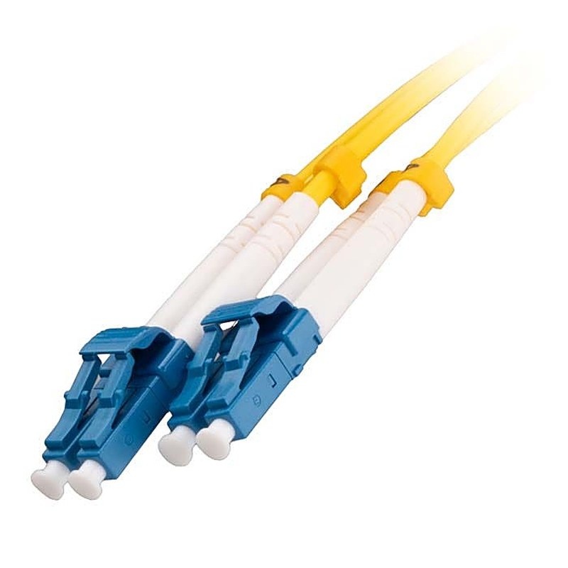 OS2 LC-LC Duplex Fibre Patch Lead 12 Pack, 7m, Yellow