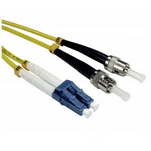 OS2 Single Mode Fibre Network Cable LC - ST, 3m