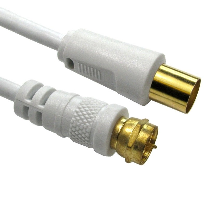 TV to F Connector Cable