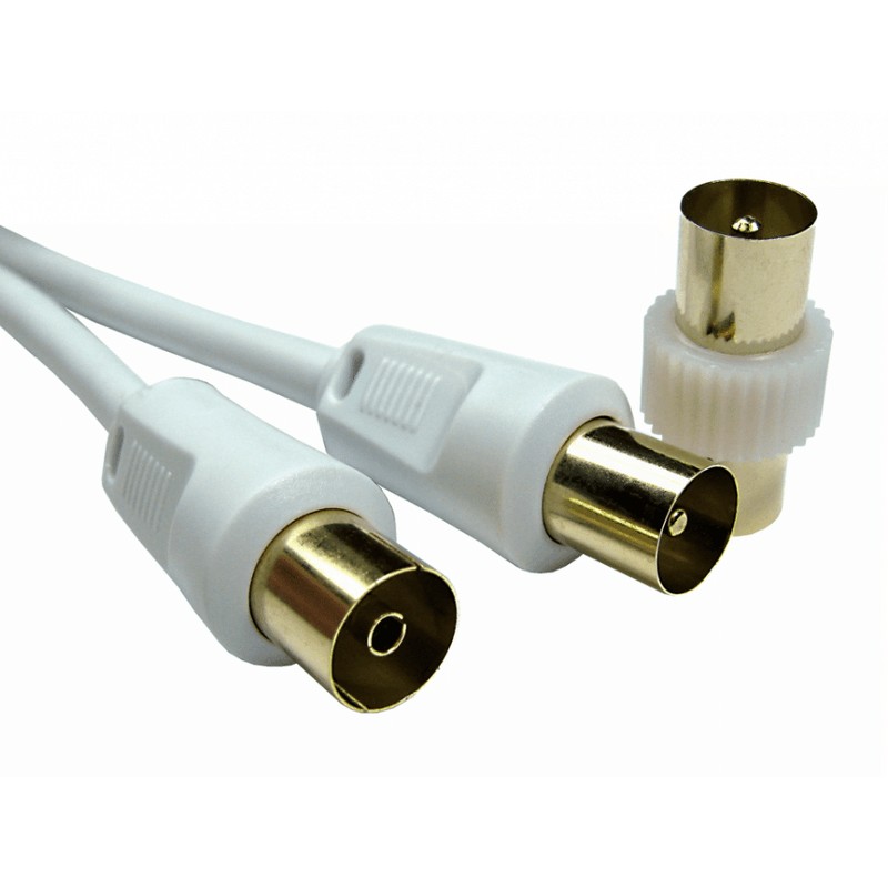 TV Extension Cable with Male Coupler