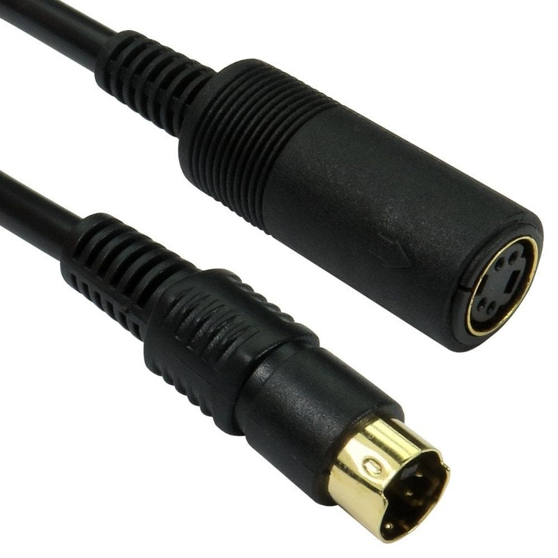 S-Video Extension Lead Premium Gold Plated S-Video