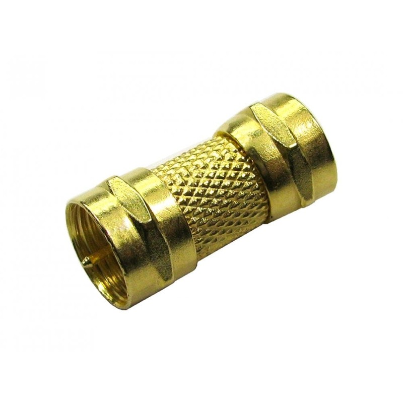 F-Type Coupler Male to Male Gender Changer