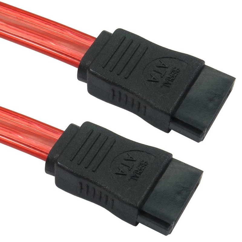1m SATA v2 Data Cable - Straight to Straight