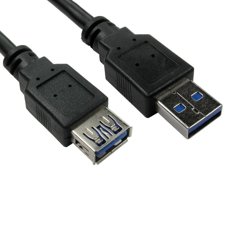 USB 3.0 Type A (M) to Type A (F) Extension Cable