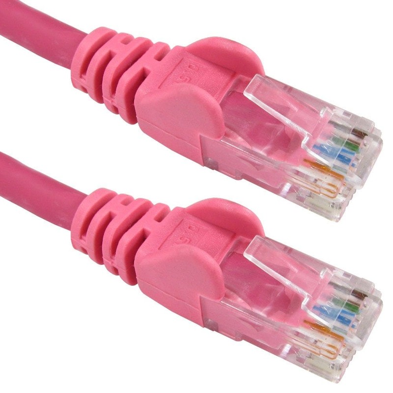 CAT6 Economy Ethernet Cable, 1m, Pink