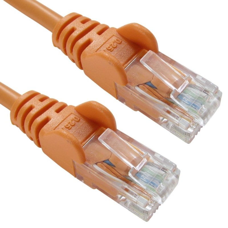 CAT5e Economy Network Cable, 5m, Orange