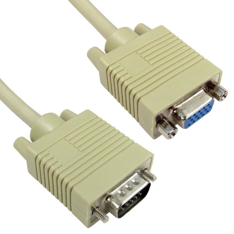 VGA Extension Cable - Triple Shielded VGA Male to Female