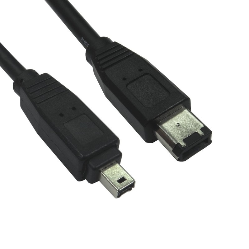 Firewire 6 Pin (M) to 4 Pin (M) Cable