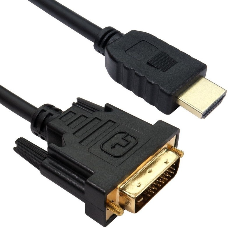 DVI to HDMI Cable - Gold Plated Pro Grade