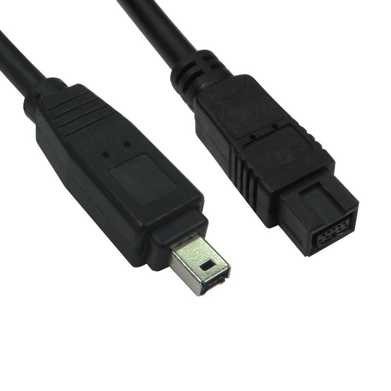 Firewire 9 Pin to 4 Pin Cable