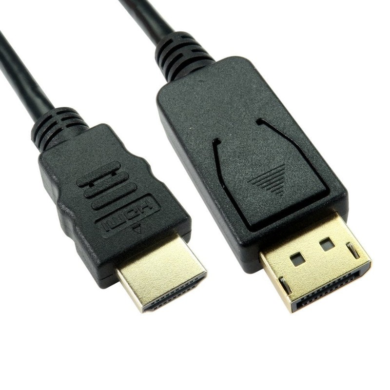 Displayport to HDMI Cable