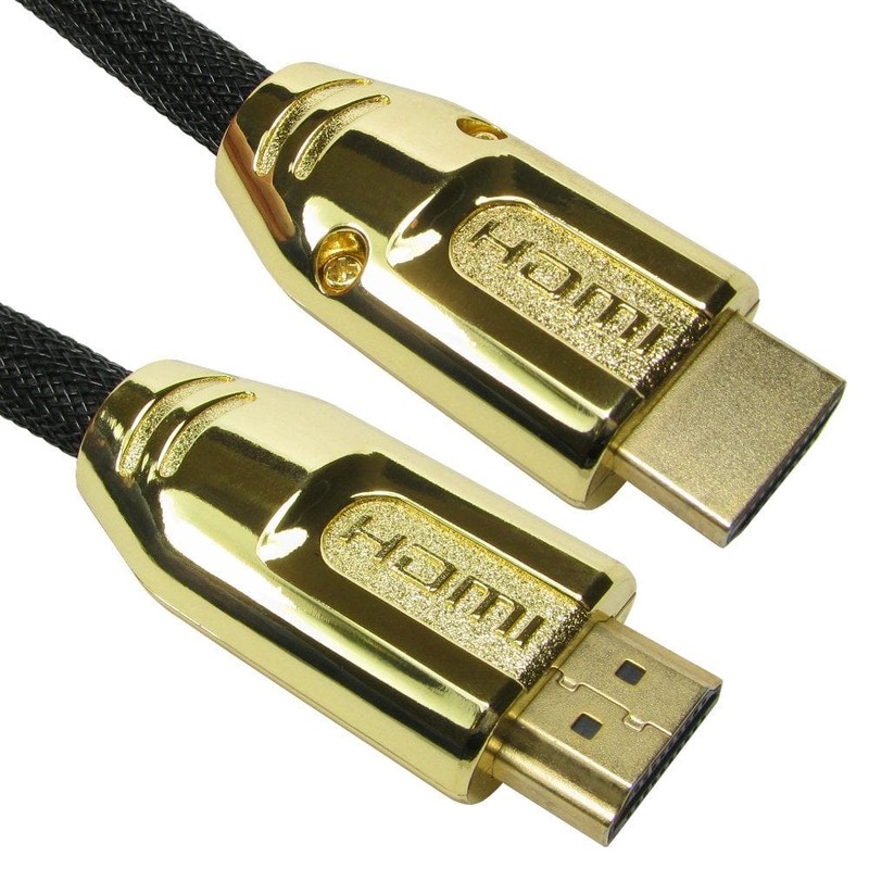 Nylon Braided 4K HDMI Cable, High Speed with Ethernet