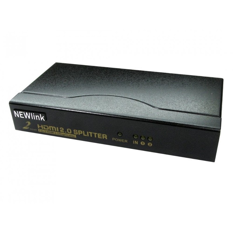 2 Port HDMI V2 4k-60Hz Splitter