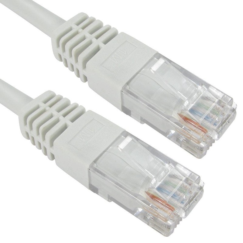 CAT5e Ethernet Cable UTP Full Copper, 1.5m, White