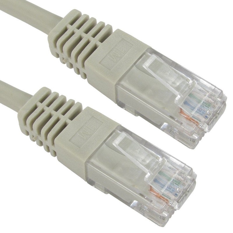 CAT5e Ethernet Cable UTP Full Copper, 40m, Grey