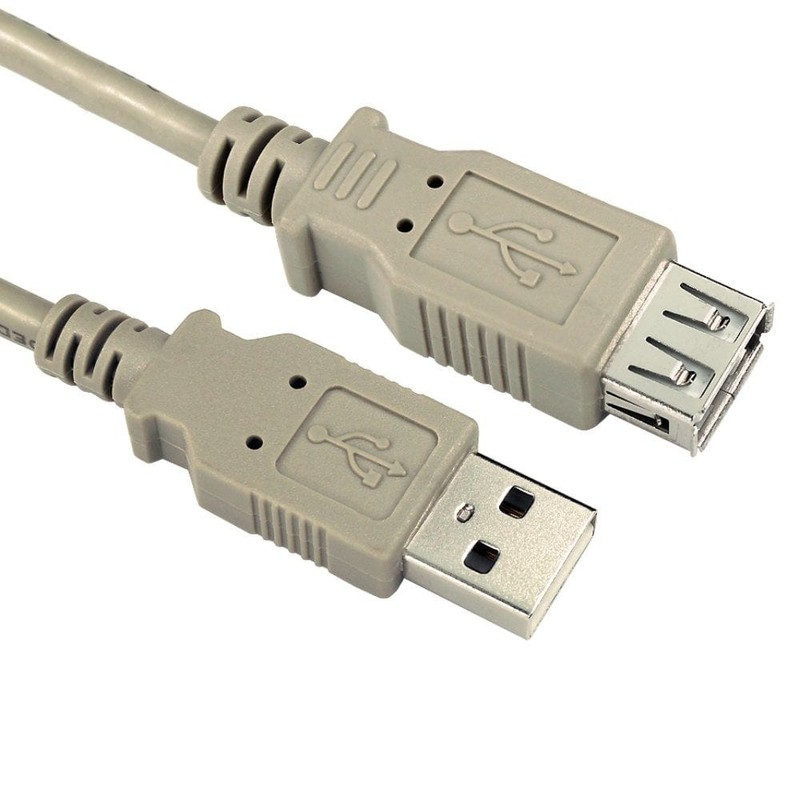 0.25m USB 2.0 Extension Cable Short 25cm