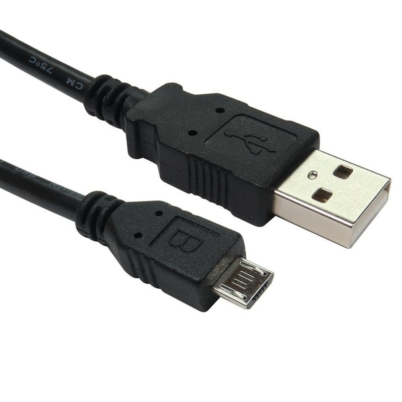 USB 2.0 Type A (M) to Micro B (M) Data Cable, 3m