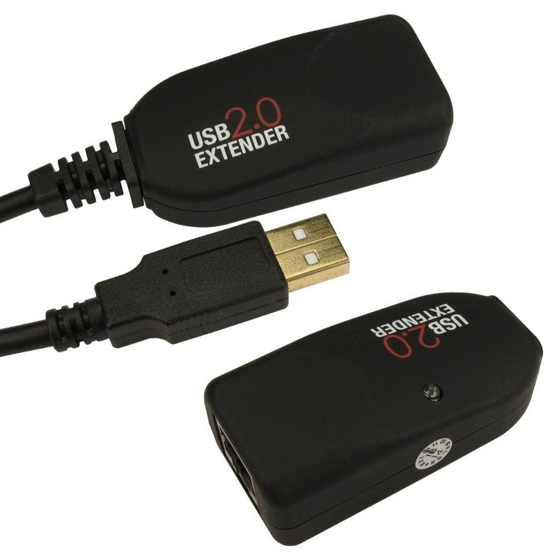 USB Over Ethernet Extender USB 2.0 50m