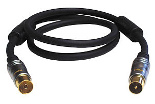 Profigold PGV8925 5m TV Aerial Lead Male to Female Profigold PGV8925 5m TV Aerial Lead Male to Female