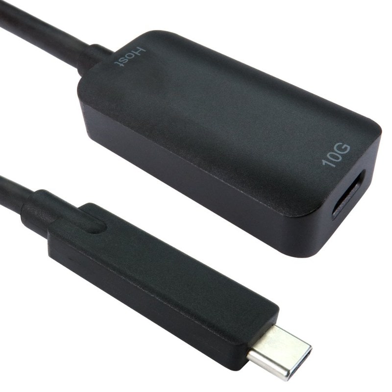 Powered USB-C Extension Cable 3m with Power Supply