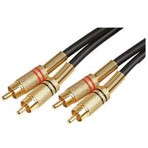 Image of Premium 2x Phono (RCA) Male to Male Audio Cable 3m