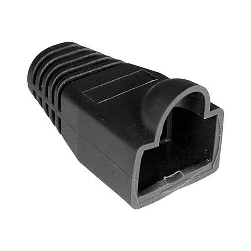 RJ45 Bubble Boots 6mm 50 Pack, x50, Black