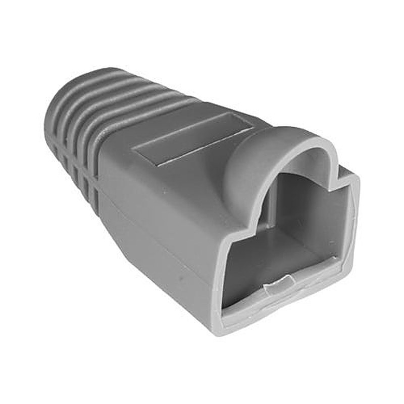 RJ45 Bubble Boots 6mm 50 Pack, x50, Grey