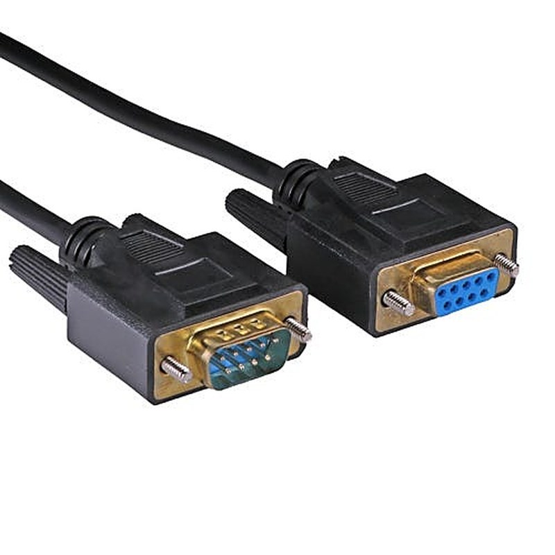 RS232 Serial Extension Cable DB9 Male to Female 10m
