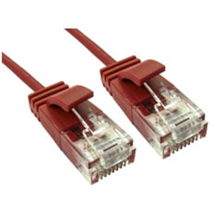1.5m Slim Economy 6 Gigabit Patch Cable Patch Cable - Red