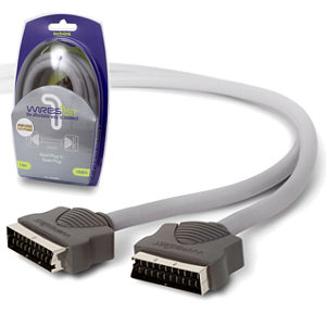 Techlink 640080 1.5m Scart Cable