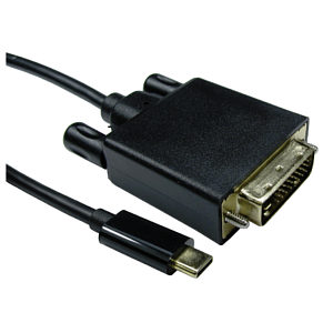 USB C to DVI Cable, 1m