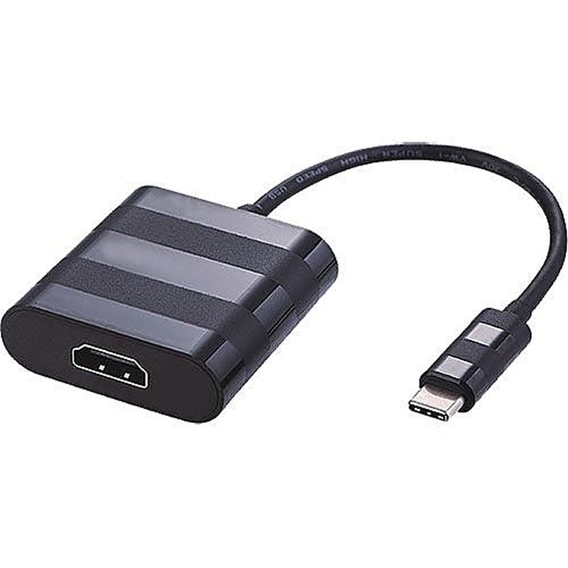 USB-C to HDMI Adapter 4K 30Hz 20cm Black