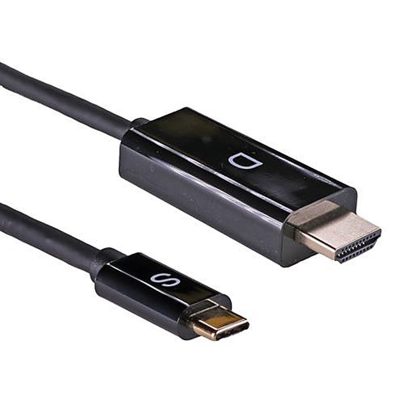 USB-C to HDMI Cable 4K 60Hz Black, 1m, Black